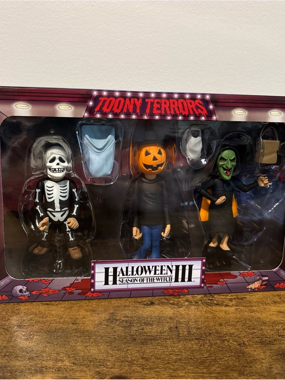 NECA Toony Terrors Halloween III Season of the Witch Trick or Treaters 3-Pack